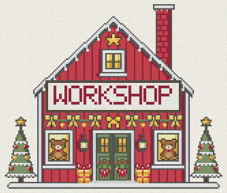 Workshop in cross-stitch (computer simulation)